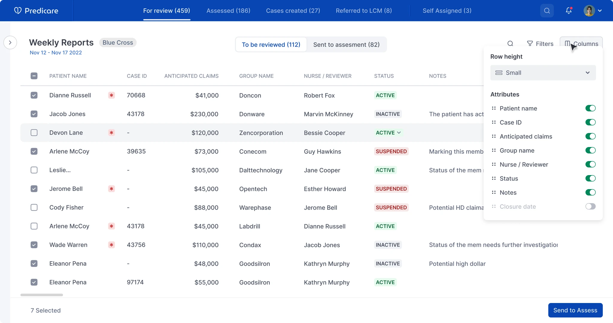 Key solution — review expand and dropdown