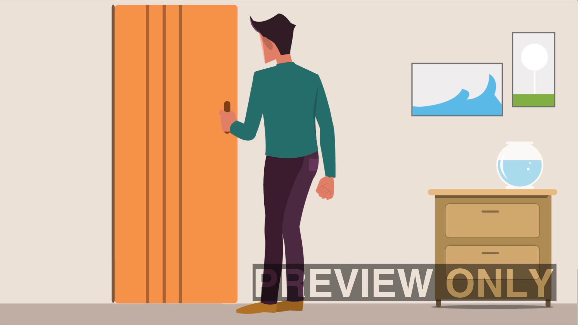 Still from the 17-8 motion graphic